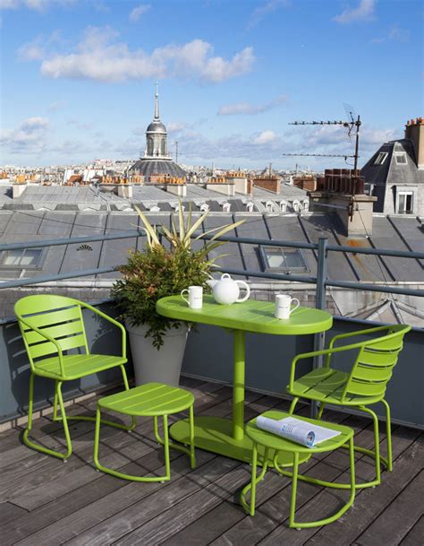 Salon de jardin pour balcon pas cher - maison parallele