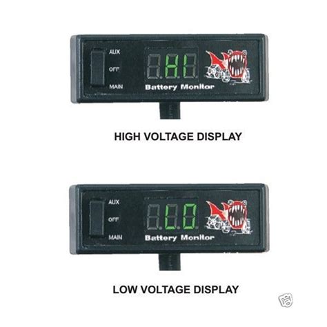 12 Volt Battery Monitor For Rv Stonelader