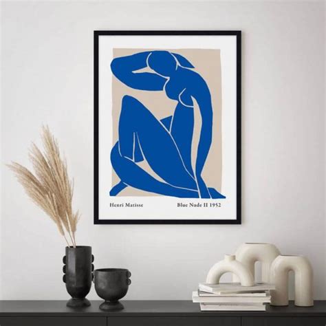 Blue Nude Ii By Henri Matisse Unframed Art Print My Xxx Hot Girl