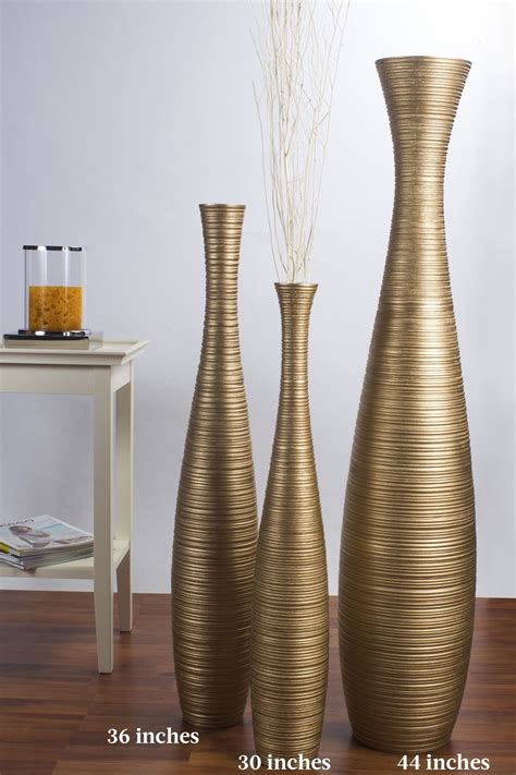 Unique Gold Floor Vase Cryptoinfosys