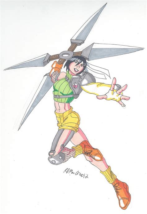 Final Fantasy Vii Yuffie Kisaragi By Robertmacquarrie1 On Deviantart