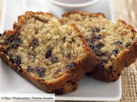 Cake La Banane Et P Pites De Chocolat Rapide D Couvrez Les Recettes