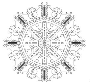 Free Printable Geometric Coloring Pages for Adults.