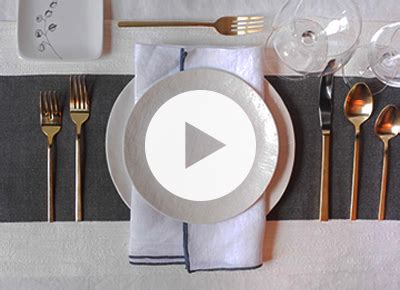 Basic table setting instructions lay the placemat on the table. How to Set the Table Properly - PureWow
