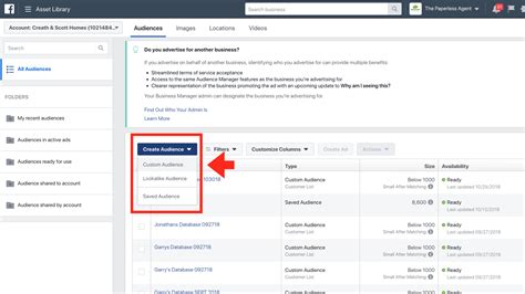 How To Create A Facebook Custom Audience From Your Database The Paperless Agent