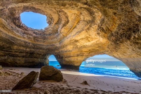 Portugal Algarve Faro District Sea Caves Of Benagil With