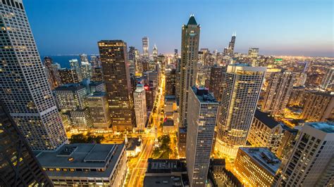 A pictorial view, as a painting or photograph, of a city or section of one 2. Cityscape Chicago on Vimeo