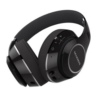 Massive Audio Linx Wired Headphones Black | Massive audio, Black headphones, Wired headphones