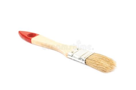 The Wide Wooden Paint Brush Stock Photo Image Of Bright Restore