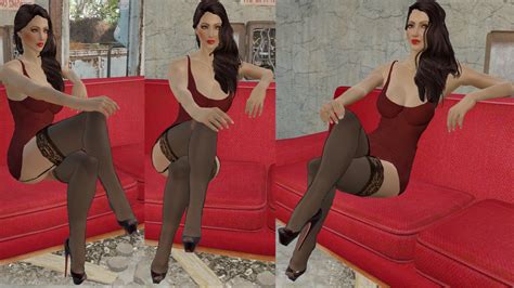 Female Sexy Sitting And Standing Animation Replacer At Fallout 4 Nexus Mods And Community