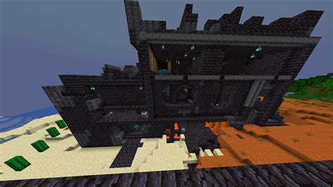 Restored Bastion Remnant Minecraft Map