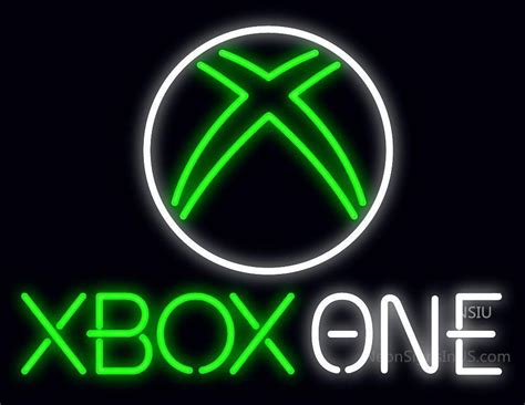 Xbox One Real Neon Glass Tube Neon Signs In 2020 Neon Signs Xbox Neon