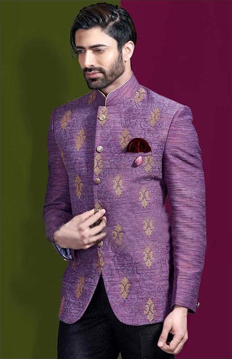 Mens Jodhpuri Suits For Weddings Soli Black Terry Rayon Jodhpuri Suit