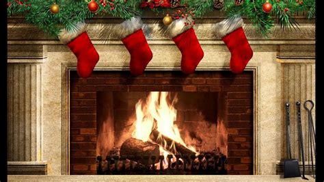 Christmas Fireplace Ex V2 Screensaver Youtube