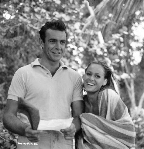Sean Connery And Ursula Andress In Dr No 1962 Rjamesbond