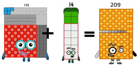 Maths Adding Single Digit Numbers Addition With Numberblocks Youtube