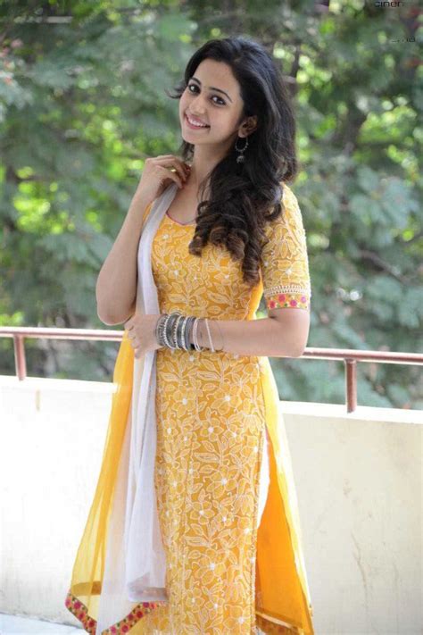 Rakul Preet Singh Amazing Movies Of India Yellow Dress Formal Dresses Long Dresses