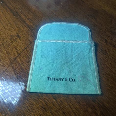 Tiffany And Co Blue Felt Empty Pouch 325 X 325 Anti Tarnish Ebay