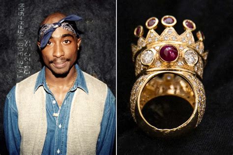 Drake Buys Tupacs Custom Diamond And Ruby Ring At Auction For 1 Million