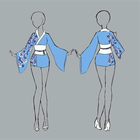 Learn how to draw anime clothing pictures using these outlines or print just for coloring. Pin by Allicat314 on Anime outfits | Pinterest | Drawings ...