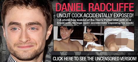 Daniel Radcliffe DRUNK LEAKED COCK PHOTO Naked Male Celebrities