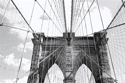 Brooklyn Bridge Cables Photograph By Sara Schroeder Fine Art America