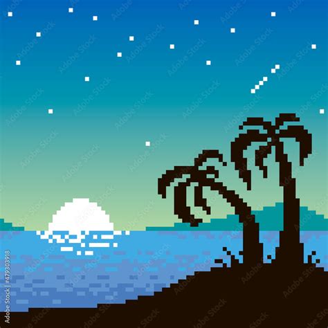 Top 56 Imagen Pixel Art Background Easy Vn