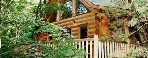 With a deep, narrow valley surrounded by a striking and rugged landscape, roaring river state park is one of missouri's most popular state parks. ParkCliff Log Cabins at Roaring River
