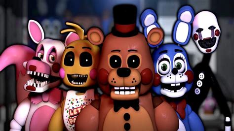 Play As Fnaf Animatronics Five Nights At Freddy S Remastered Youtube