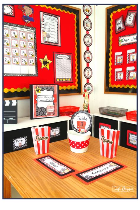 Hollywood Classroom Theme Ideas Clutter Free Classroom By Jodi