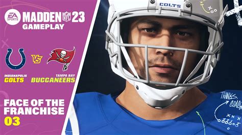 NFL 23 Indianapolis Colts Vs Tampa Bay Buccaneers Madden NFL 23 NFL 23 PC Gameplay YouTube