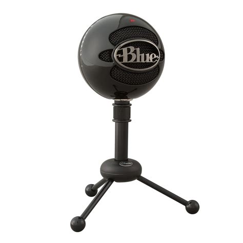 Blue Snowball Usb Microphone Gloss Black Buy Online In United Arab