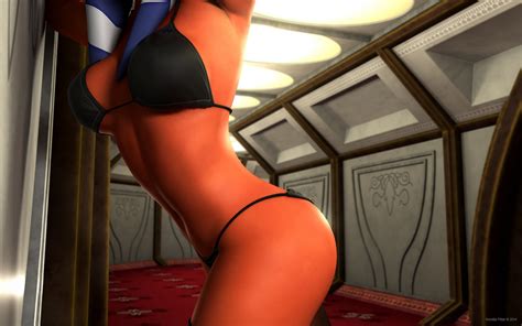 Rule 34 1girls 2014 3d Ahsoka Tano Alien Ass Bikini Breasts Clone