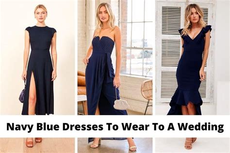 13 Best Navy Blue Dresses For Wedding Guests 2023 Paisley Sparrow