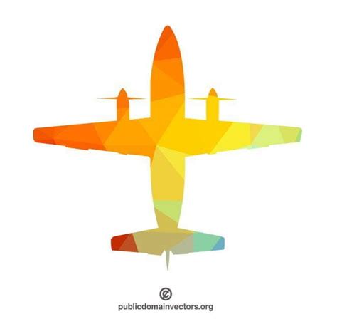 Airplane Silhouette Vector Graphics Eps Ai Uidownload