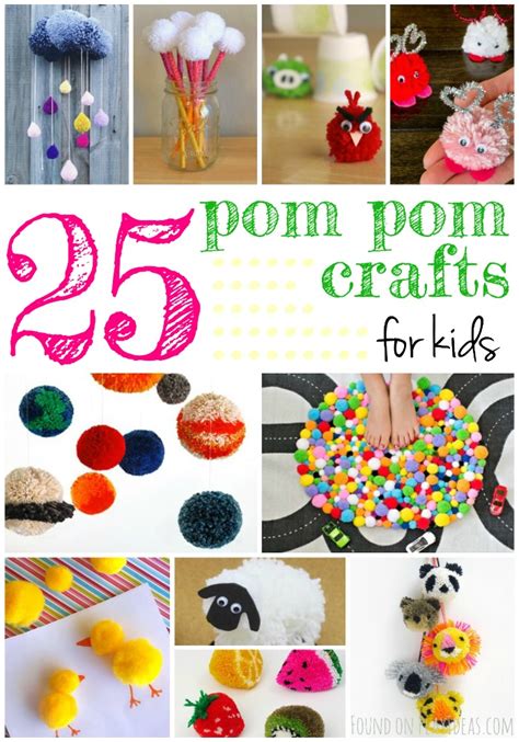 25 Delightful Pom Pom Crafts For Kids