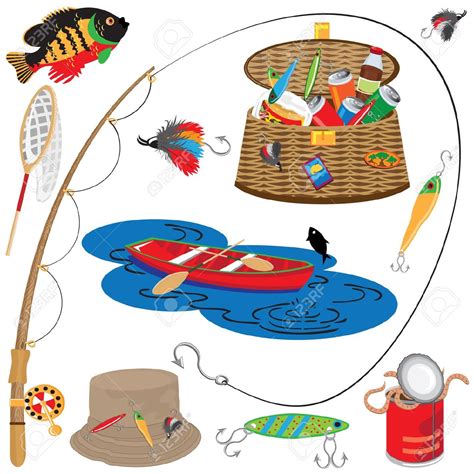 We fish enough days to kee. Fishing tackle clipart - Clipground