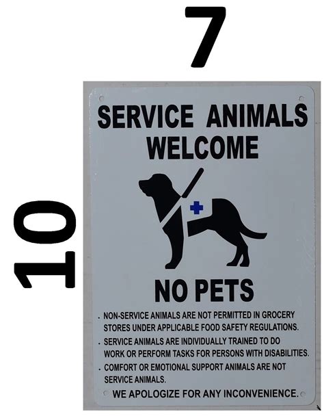 Hpd Signsservice Animals Welcome No Pets Sign Aluminum Signs Hpd