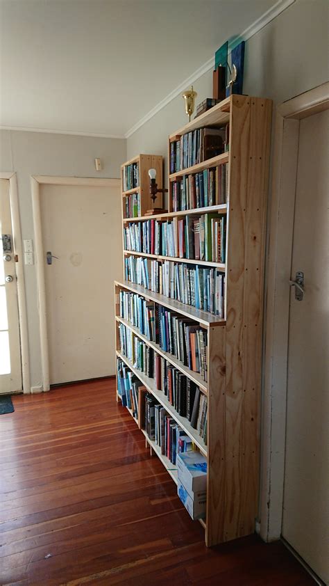 Custom Bookcase For The Hallway Rdiynz