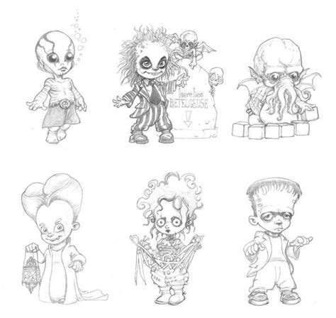 Tiny Creatures Alphabetsketch01 Un Tipo Ilustrado