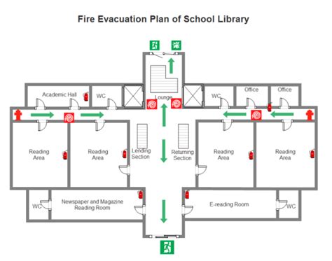 Evacuation Safety Floor Plan For 20 Seoclerks