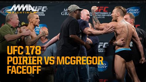 Rematch at ufc 257 sees both fighters compete as. UFC 178 Weigh-Ins: Conor McGregor vs. Dustin Poirier - YouTube