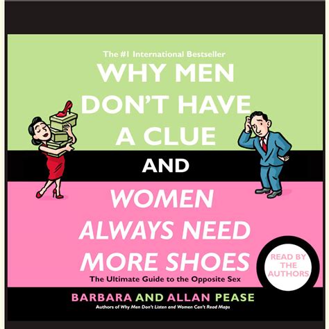 Why Men Dont Have A Clue And Women Always Need More Shoes Audiobook