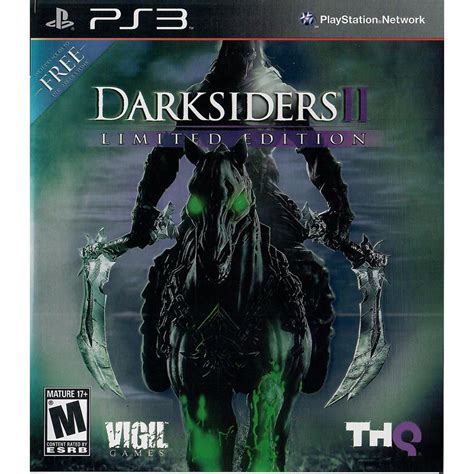 Darksiders Ii Ps3 Capa Brilhante Seminovo Jogo Mídia Física