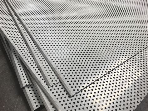 Cnc Punching Pre Perforated Aluminium Sheet Metal For Ventilation