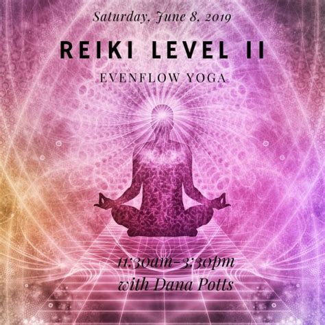 Reiki Level Ii Certification Evenflow Yoga