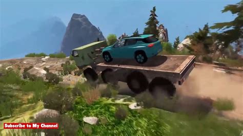 Off Road Crashes And Rally Beamng Drive Smashchan Youtube