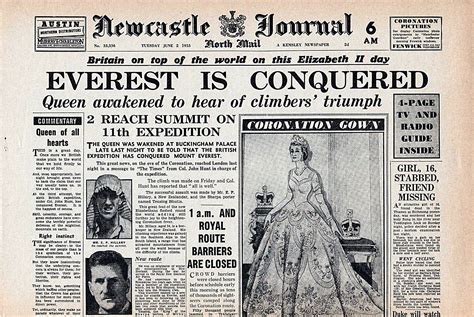 Newspaper Headlines Front Pages And Articles From Times Past In