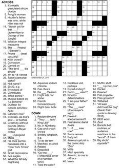 Make your own printable crossword using your words. Medium Difficulty Crossword Puzzles to Print and Solve - Volume 26