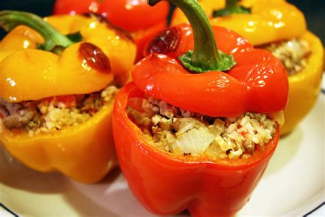 Spicy Stuffed Peppers Primal Palate Paleo Recipes